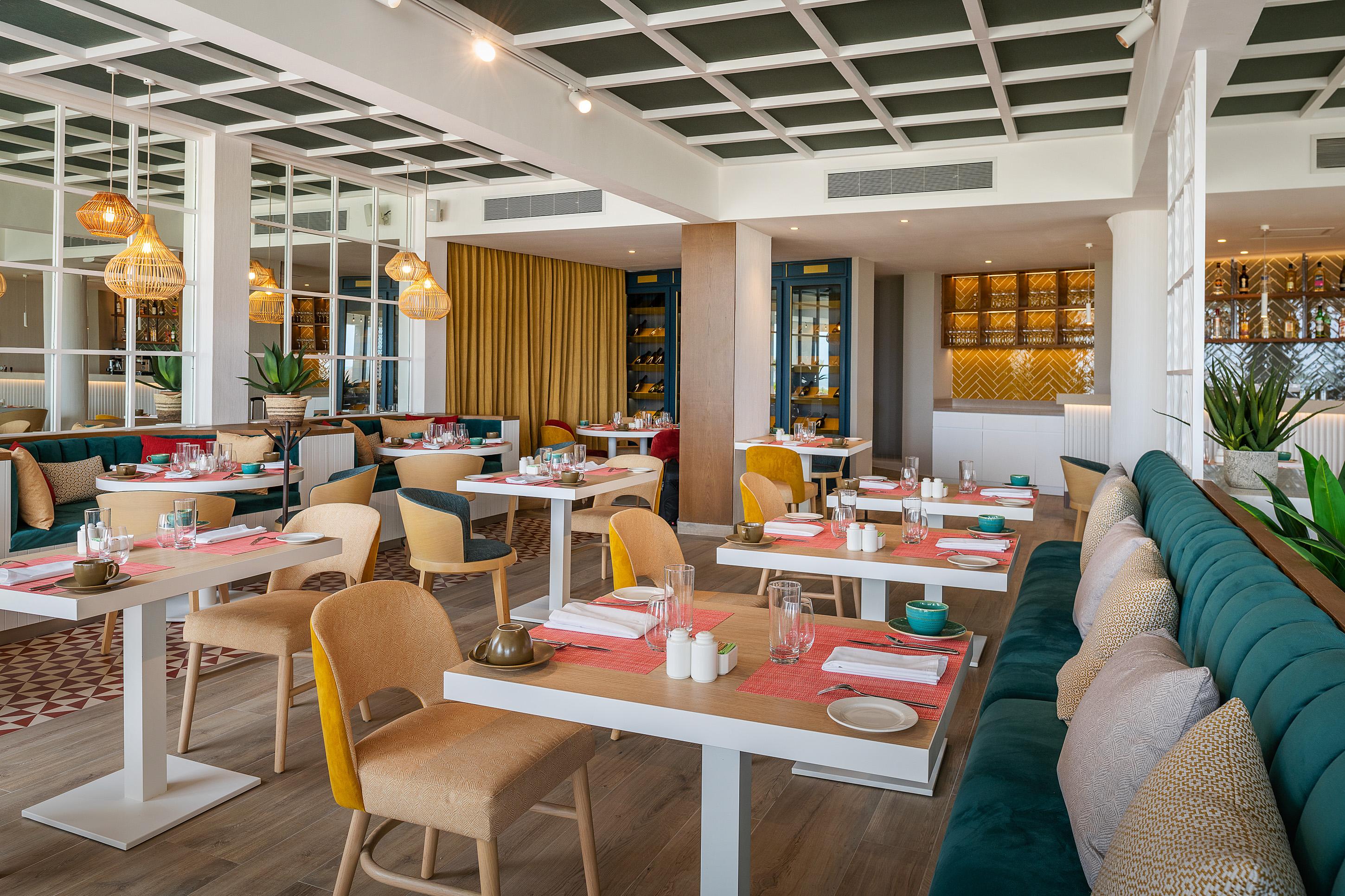 Catalonia Grand Costa Mujeres All Suites & Spa Cancún Exteriör bild Restaurant