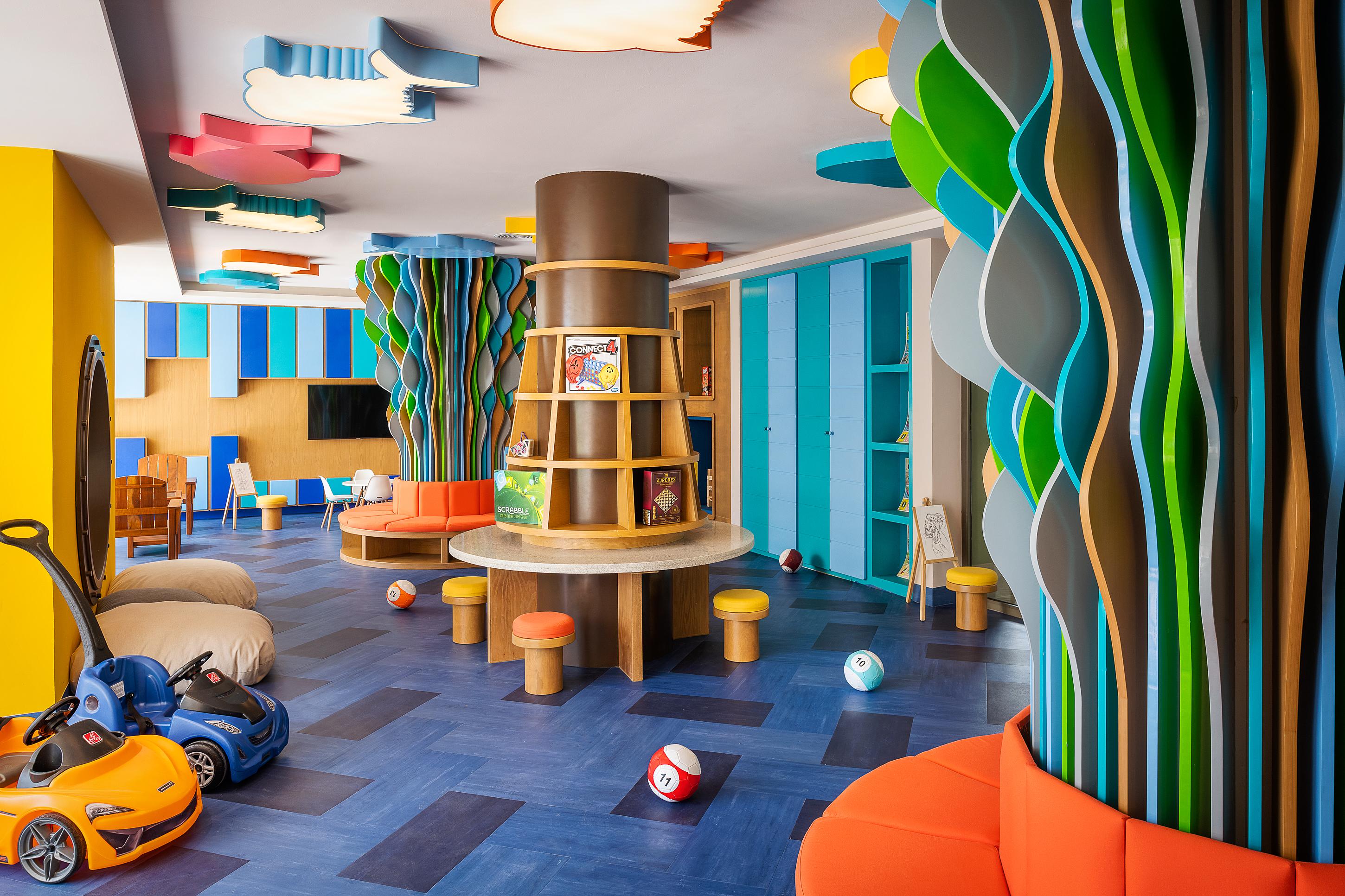 Catalonia Grand Costa Mujeres All Suites & Spa Cancún Exteriör bild The children's club at the hotel
