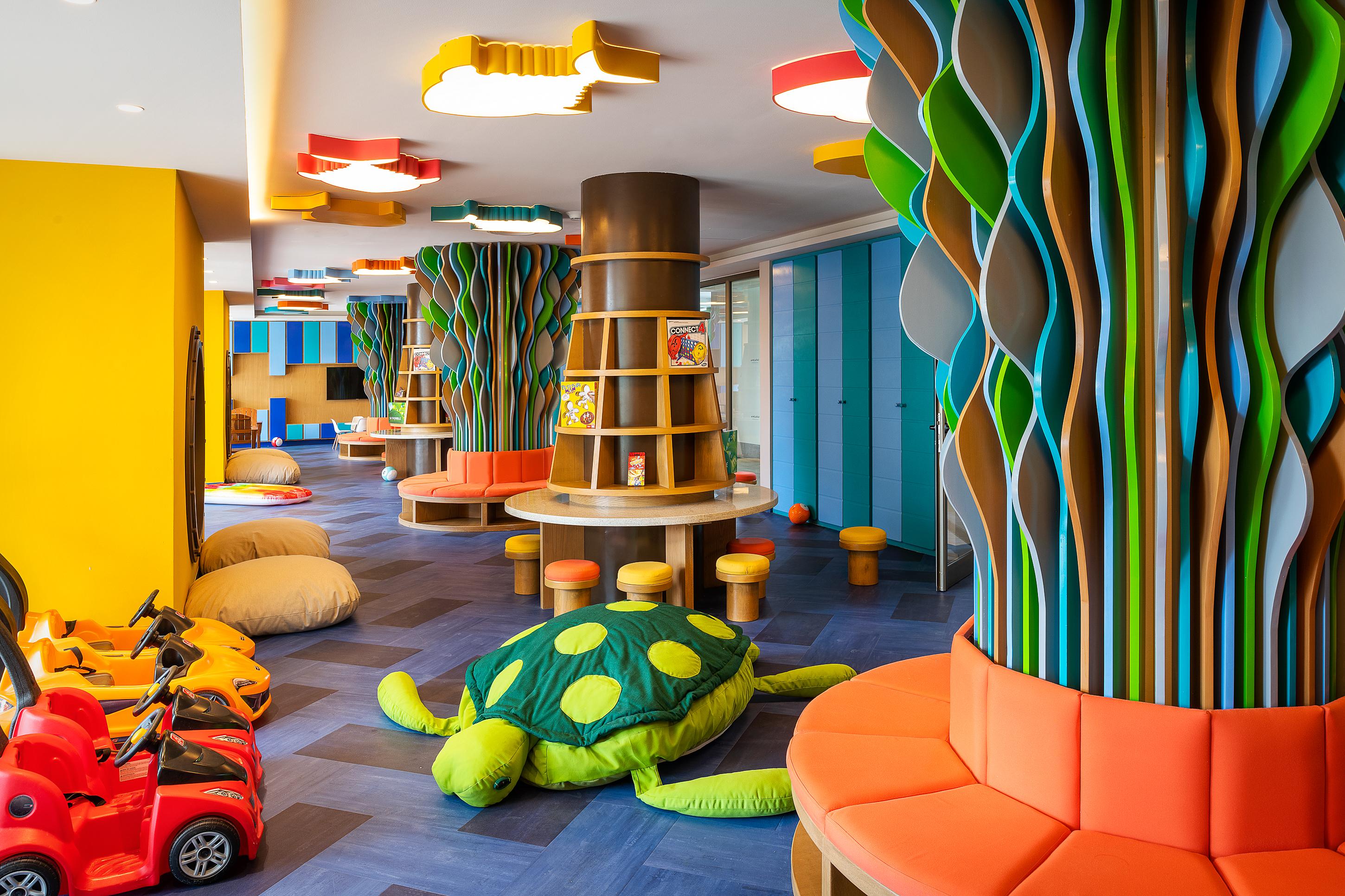 Catalonia Grand Costa Mujeres All Suites & Spa Cancún Exteriör bild The children's club at the hotel