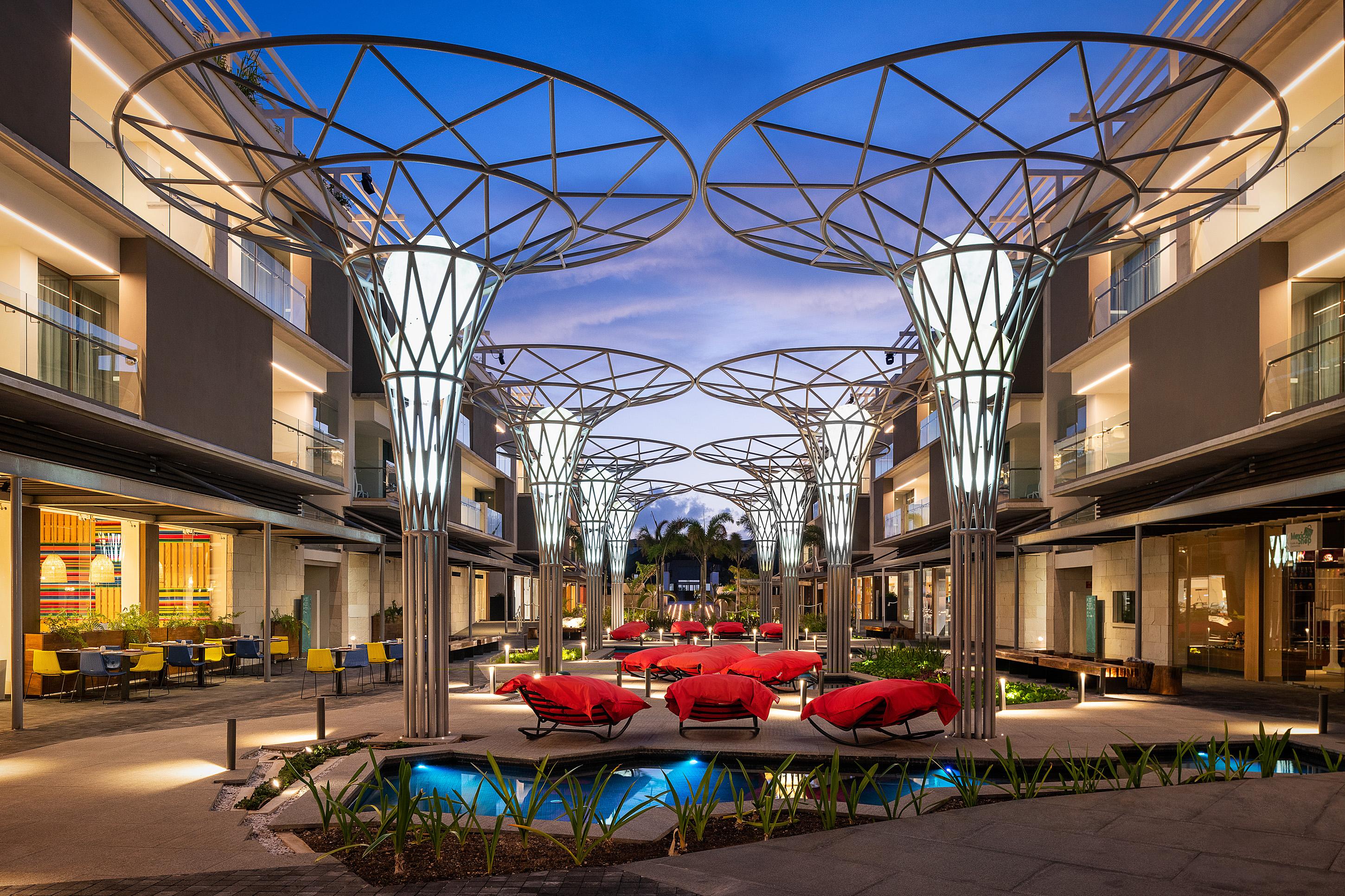 Catalonia Grand Costa Mujeres All Suites & Spa Cancún Exteriör bild The Village